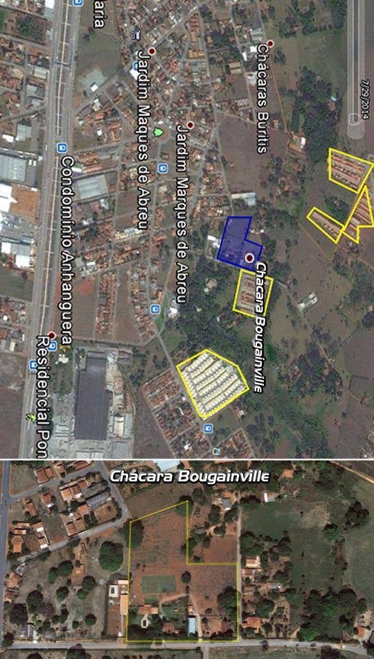 Chácara bougainville em Goiânia GO